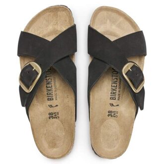 Siena Big Buckle de piel nobuk