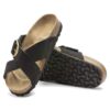 Siena Big Buckle de piel nobuk
