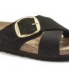 Siena Big Buckle de piel nobuk