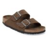 Soft Footbed Arizona de ante en tono té oscuro
