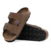 Soft Footbed Arizona de ante en tono té oscuro