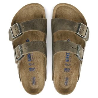 Soft Footbed Arizona de cuero natural engrasado