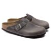 Soft Footbed de cuero natural engrasado