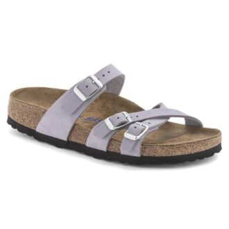 Soft Footbed FrancaN Cuero nobuk Purple Fog