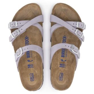 Soft Footbed FrancaN Cuero nobuk Purple Fog