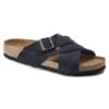Soft Footbed Lugano de piel de ante