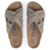 Soft Footbed Lugano de piel de ante