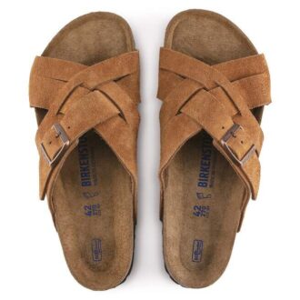 Soft Footbed Lugano de piel de ante