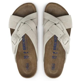 Soft Footbed Lugano de piel de ante