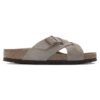 Soft Footbed Lugano de piel de ante