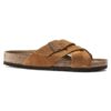Soft Footbed Lugano de piel de ante