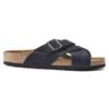 Soft Footbed Lugano de piel de ante
