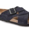 Soft Footbed Lugano de piel de ante