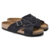 Soft Footbed Lugano de piel de ante