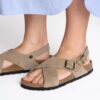 Soft Footbed Tulum de ante de nubuck