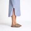 Soft Footbed Tulum de ante de nubuck
