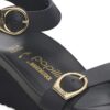 Soley Ring-Buckle de cuero negro