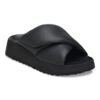 Theda Cross Strap de cuero natural