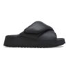 Theda Cross Strap de cuero natural