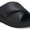 Theda Cross Strap de cuero natural