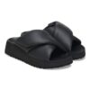 Theda Cross Strap de cuero natural
